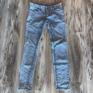 Blank NYC dot black washed skinny jeans